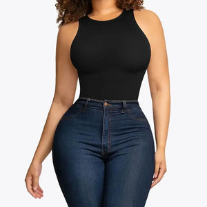 1+1 AKCIÓ RunwayShape EverydayControl High Neck Alakformáló Tanga Bodysuit